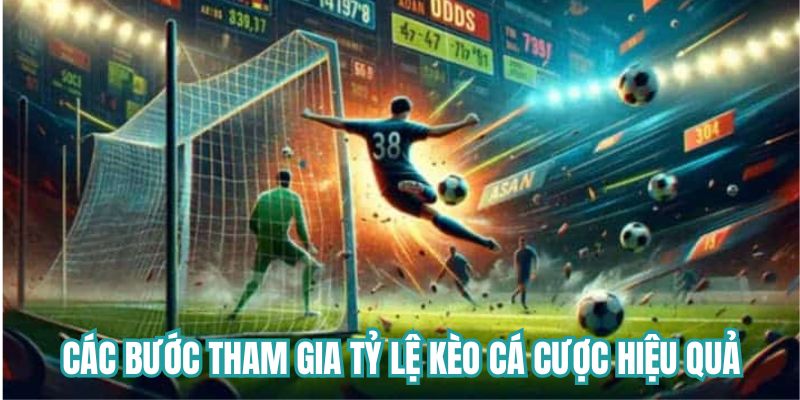 Các bước tham gia tỷ lệ kèo cá cược hiệu quả