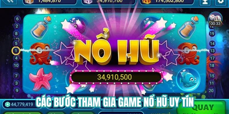 Hướng dẫn các bước tham gia game nổ hũ tại DU88