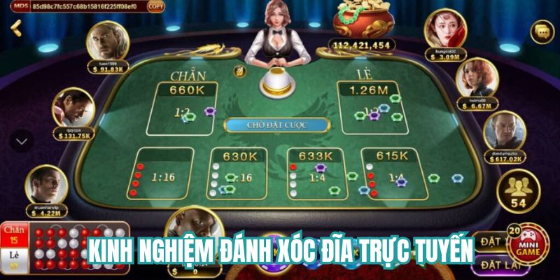 Kinh nghiệm chơi xóc đĩa trực tuyến dễ thắng