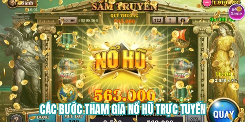 Các bước tham gia nổ hũ online đơn giản tại DU88